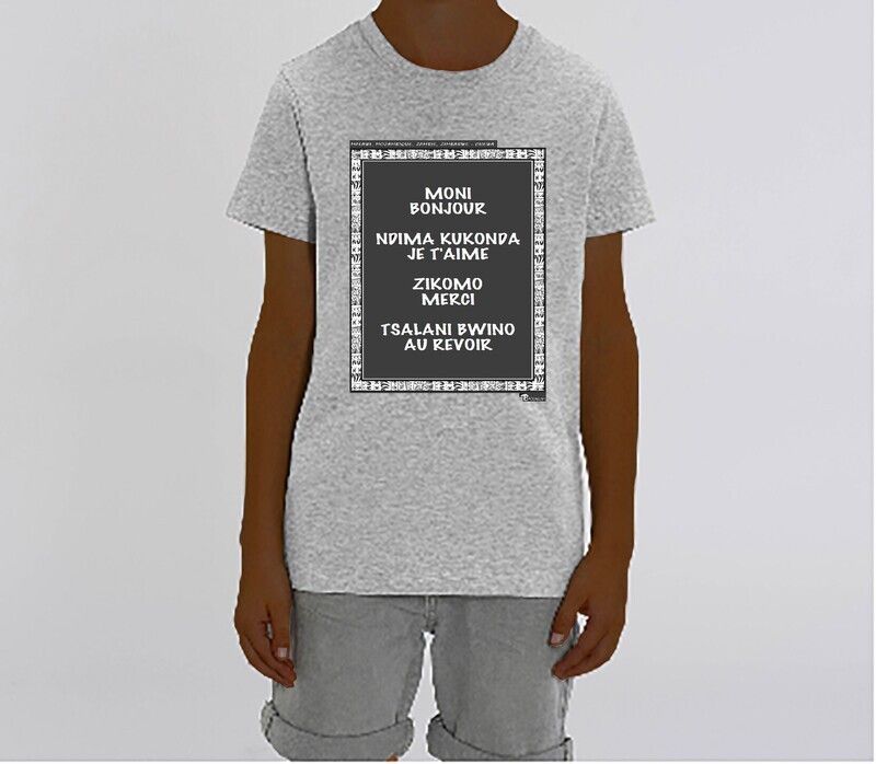 TEE SHIRT LANGUE CHEWA MALAWI