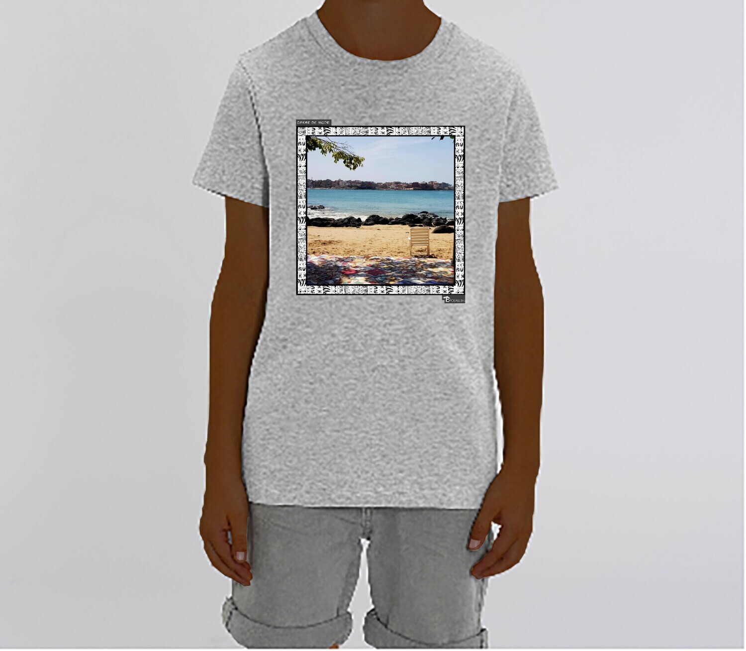 TEE SHIRT FREESTYLE ART "DAKAR DE NGOR"