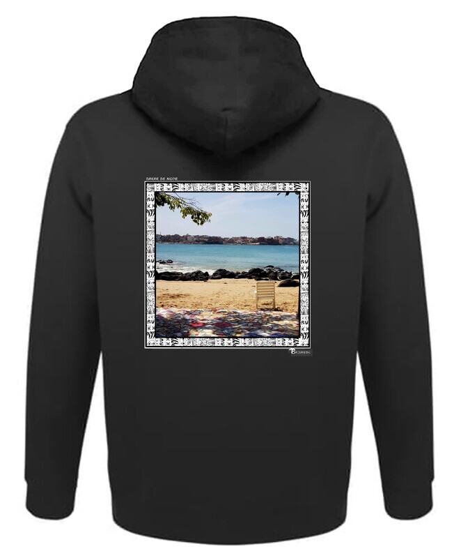 SWEAT A CAPUCHE FREESTYLE ART "DAKAR DE NGOR"