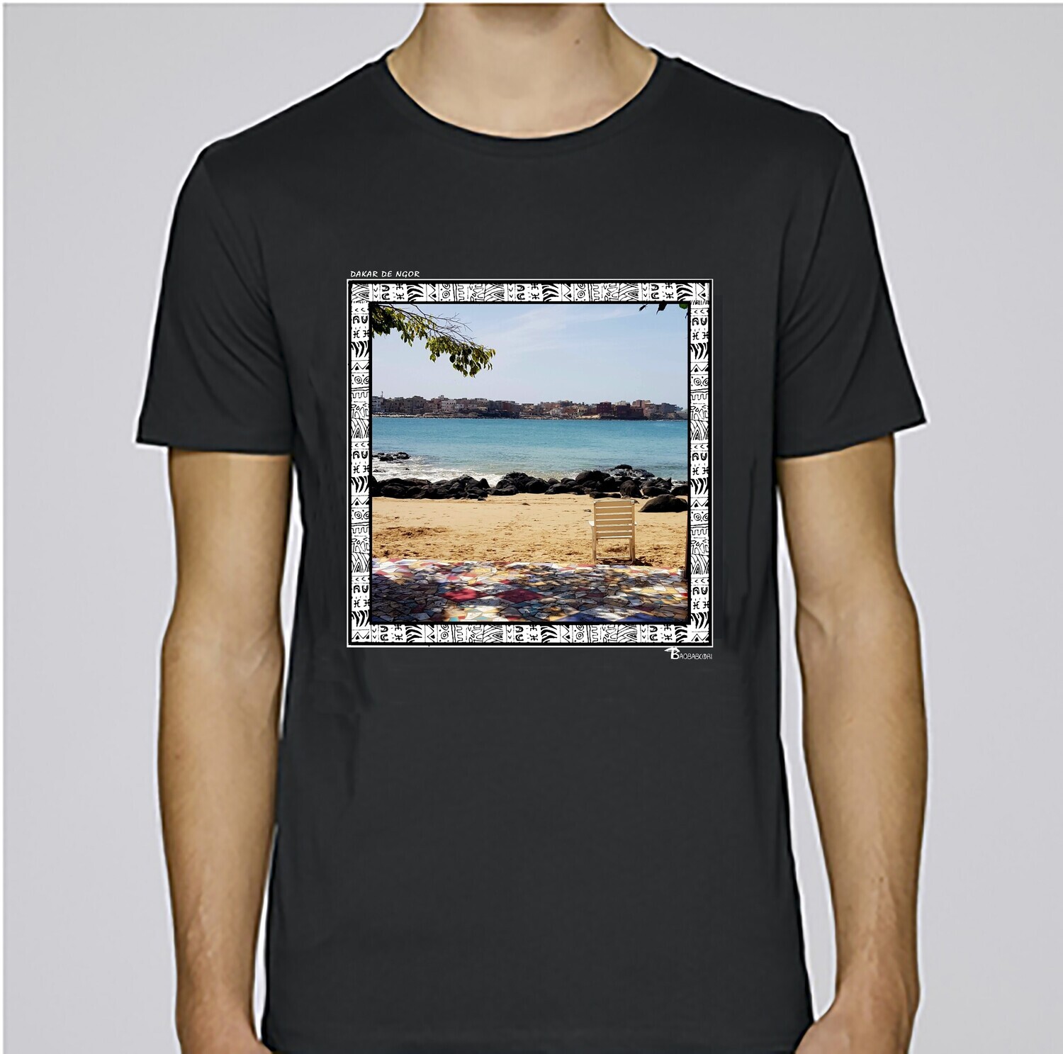TEE SHIRT FREESTYLE ART "DAKAR DE NGOR"