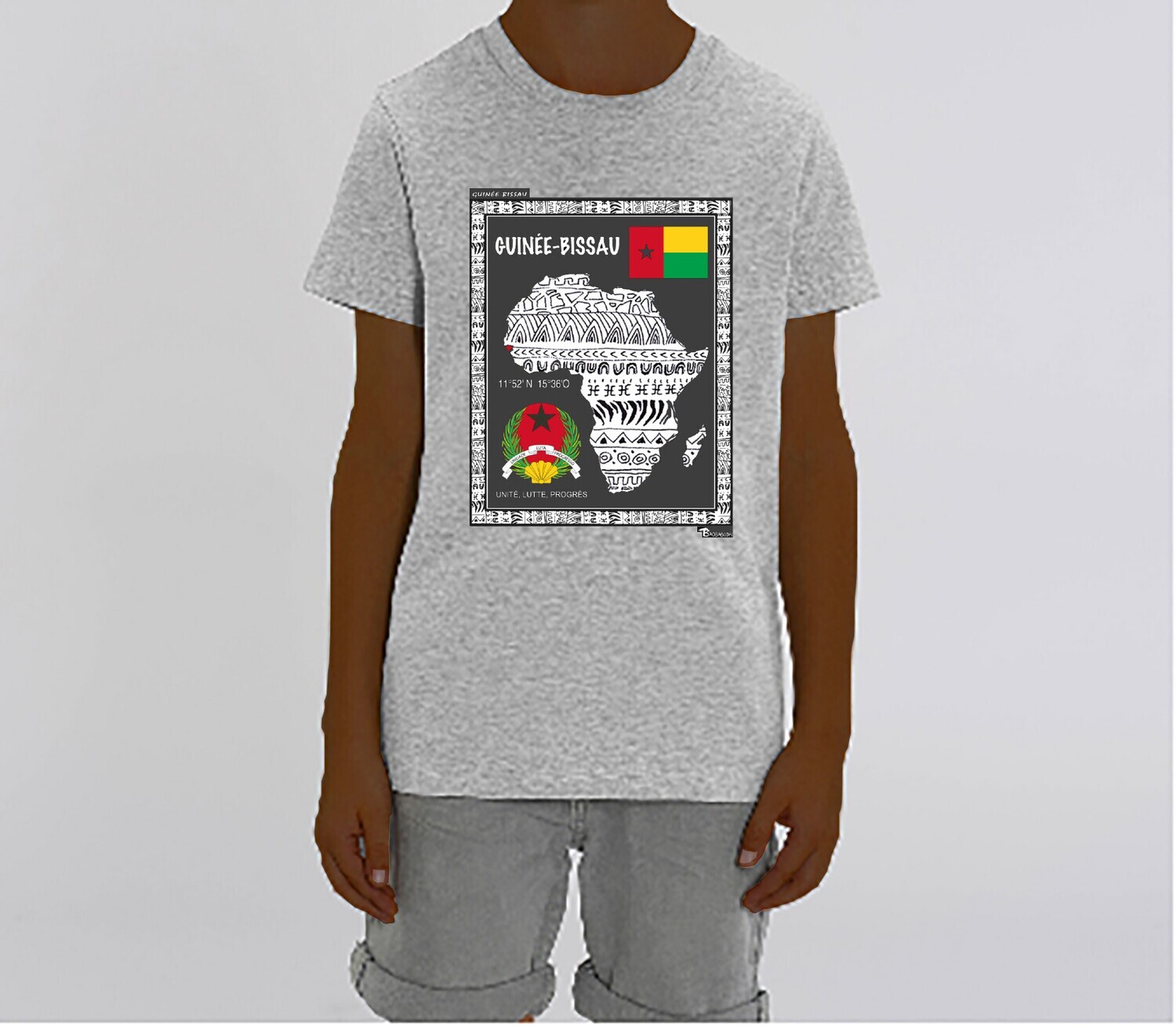 TEE SHIRT PAYS GUINEE BISSAU