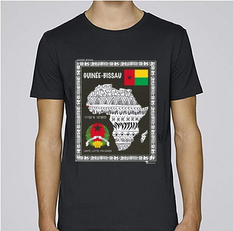 TEE SHIRT PAYS GUINEE BISSAU