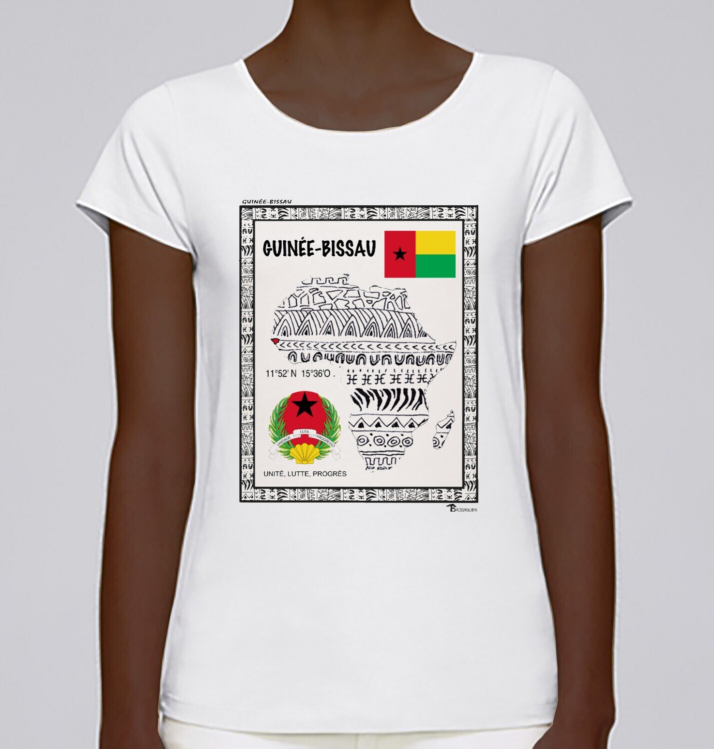 TEE SHIRT PAYS GUINEE BISSAU