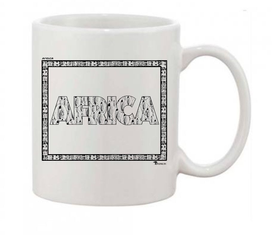 MUG FREESTYLE ART "AFRICA"