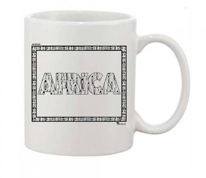 MUG FREESTYLE ART "AFRICA"