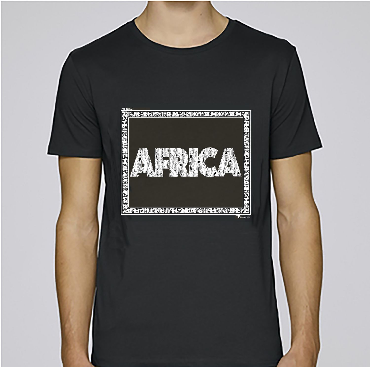 TEE SHIRT FREESTYLE ART "AFRICA"