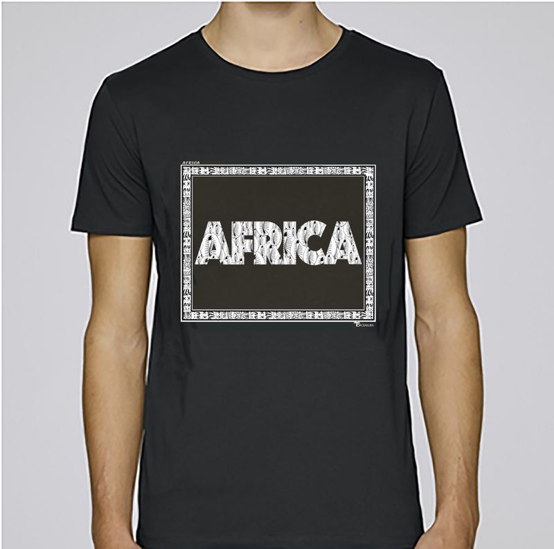 TEE SHIRT FREESTYLE ART "AFRICA"