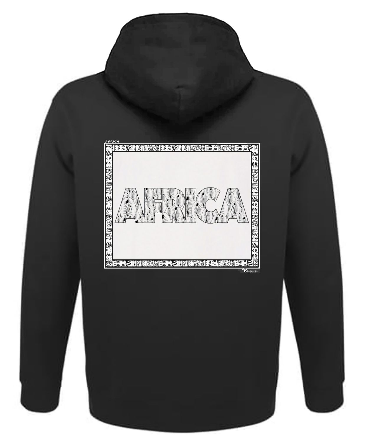SWEAT A CAPUCHE FREESTYLE ART "AFRICA"