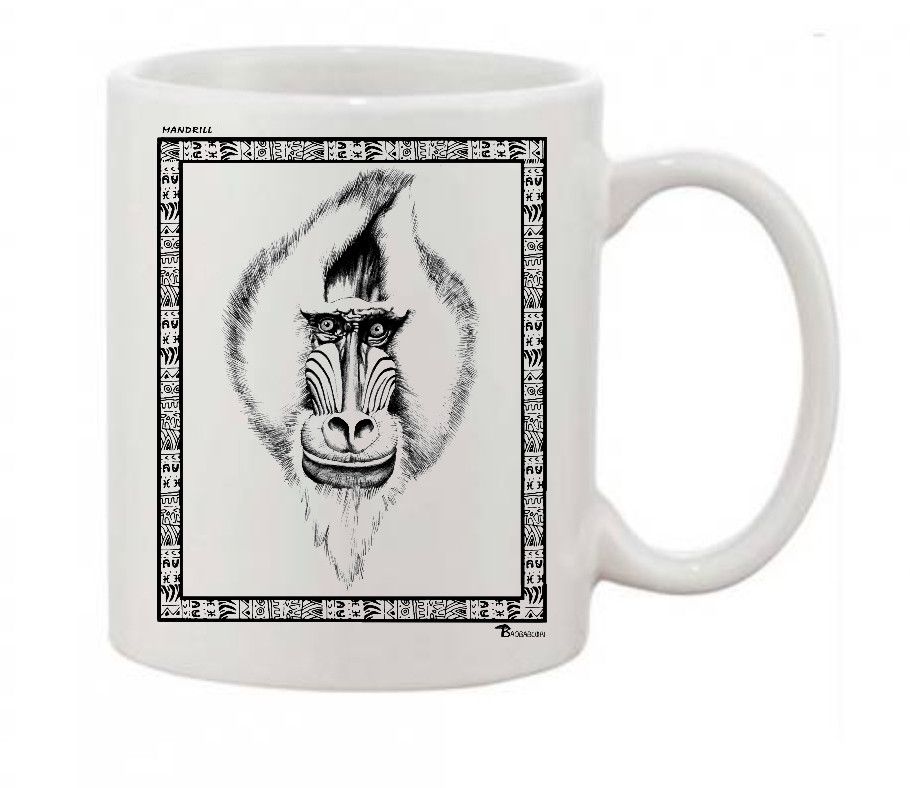 MUG FAUNE MANDRILL