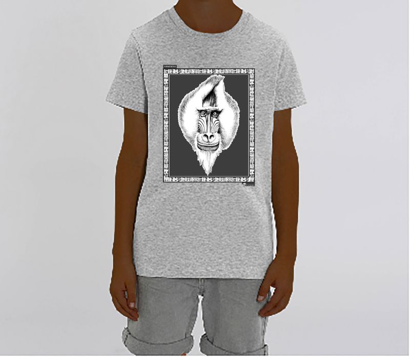 TEE SHIRT FAUNE MANDRILL