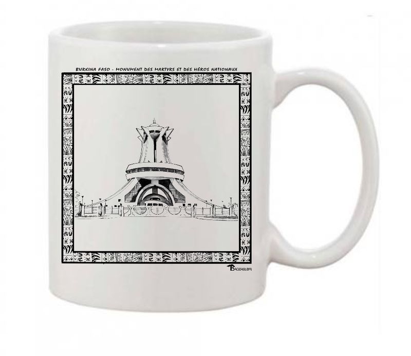 MUG MONUMENT DES MARTYRS ET DES HEROS NATIONAUX BURKINA FASO