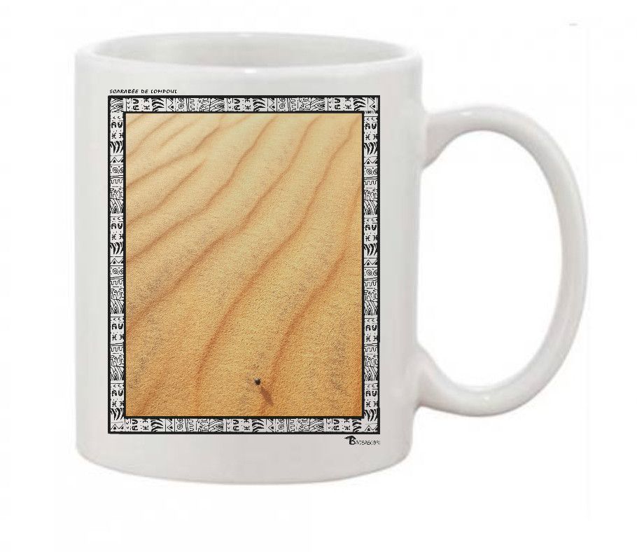 MUG FREESTYLE ART "SCARABÉ DE LOMPOUL"