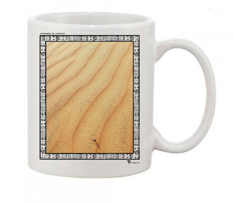 MUG FREESTYLE ART "SCARABÉ DE LOMPOUL"