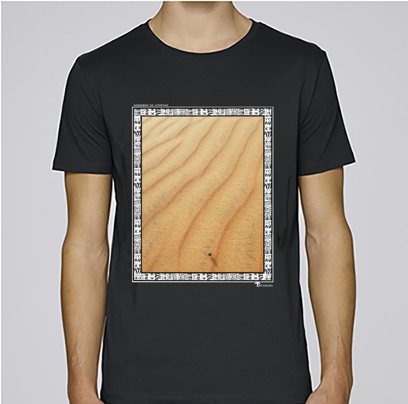 TEE SHIRT FREESTYLE ART "SCARABÉ DE LOMPOUL"