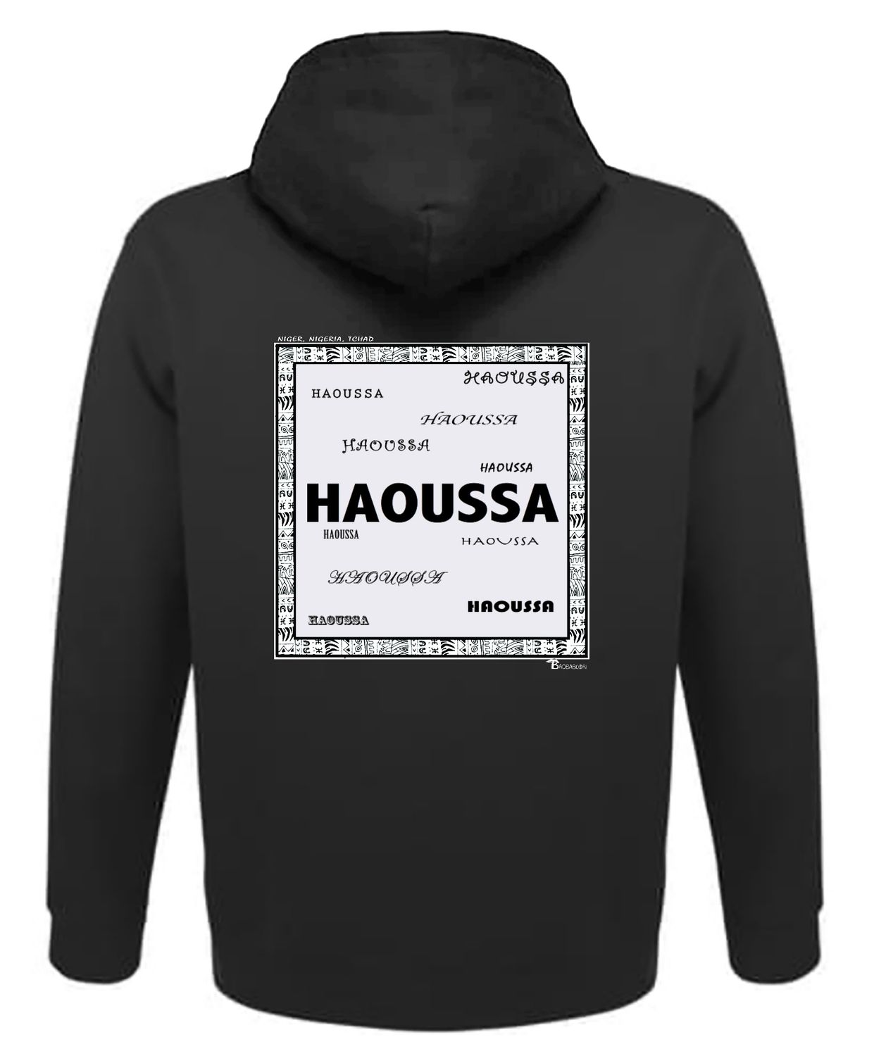 SWEAT A CAPUCHE RACINE HAOUSSA