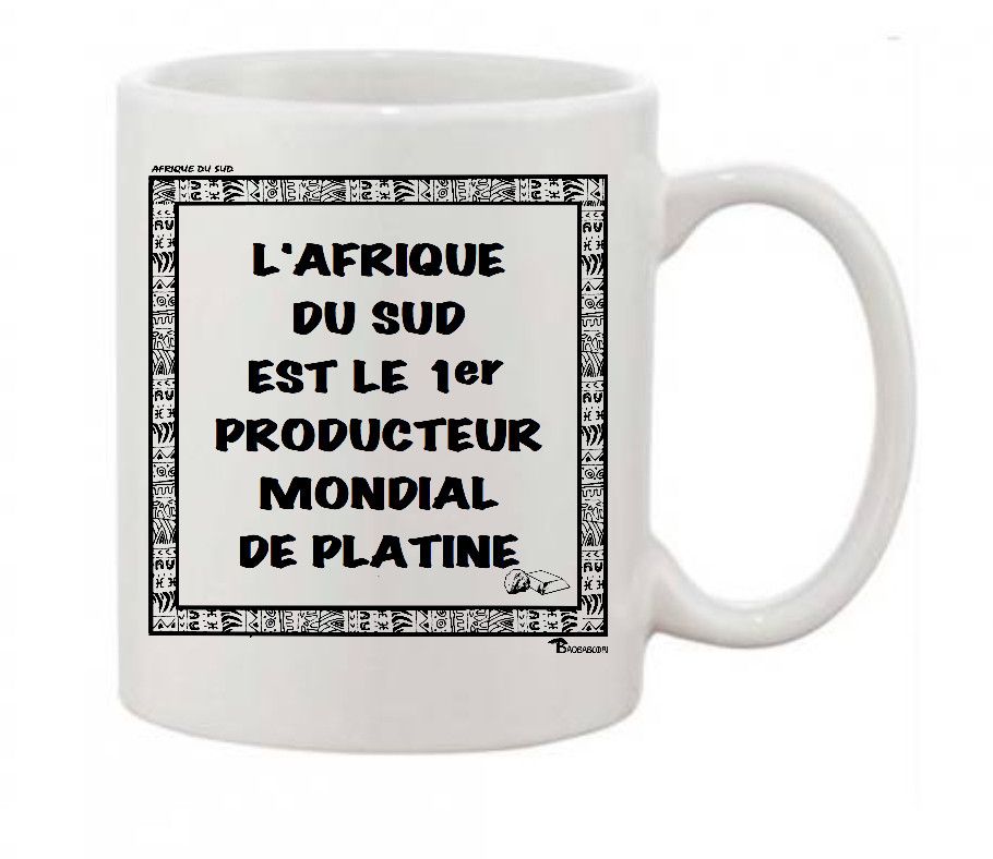 MUG ÉCONOMIE AFRIQUE DU SUD PLATINE