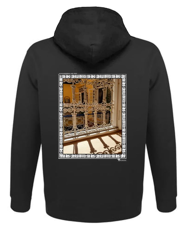 SWEAT A CAPUCHE FREESTYLE ART "MOUCHARABIEH SUR RIAD"
