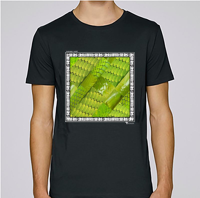 TEE SHIRT FAUNE MAMBA VERT