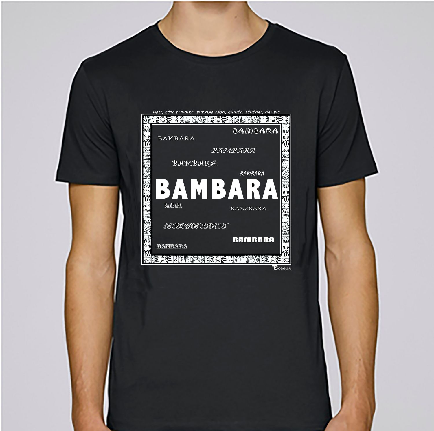 TEE SHIRT RACINE BAMBARA