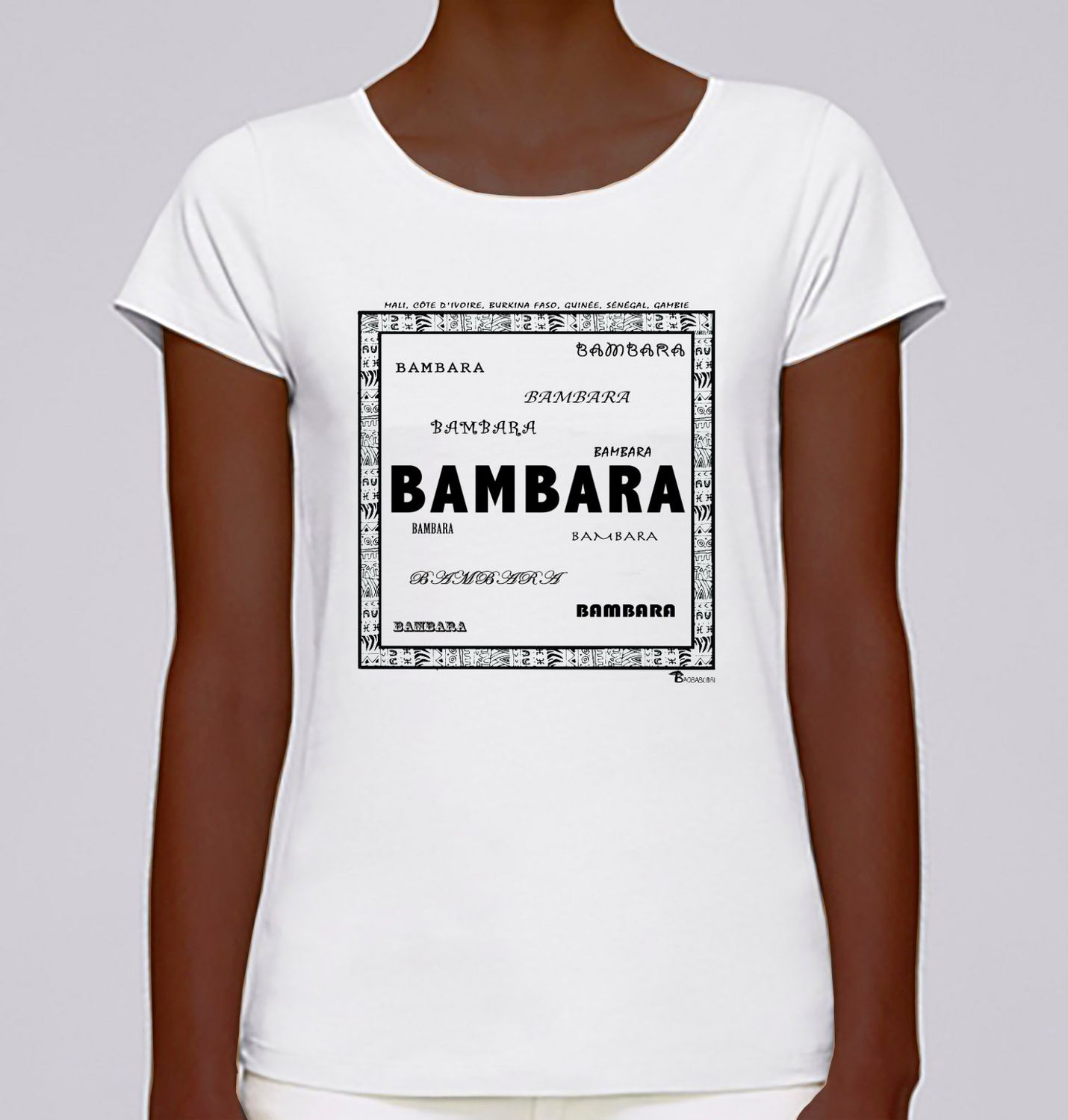 TEE SHIRT RACINE BAMBARA