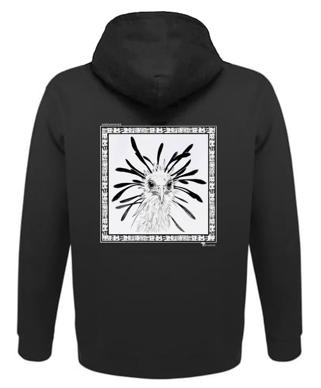 SWEAT A CAPUCHE FAUNE SERPENTAIRE