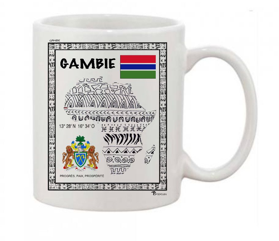 MUG PAYS GAMBIE