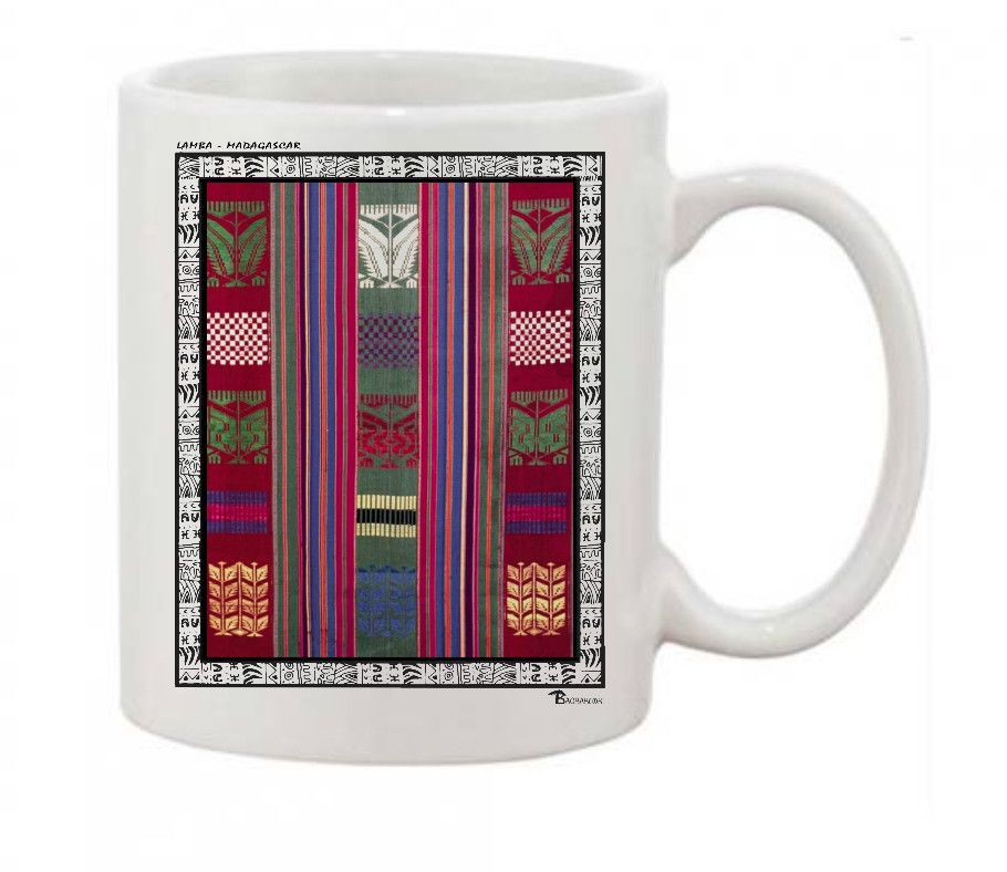MUG TEXTILE LAMBA MADAGASCAR