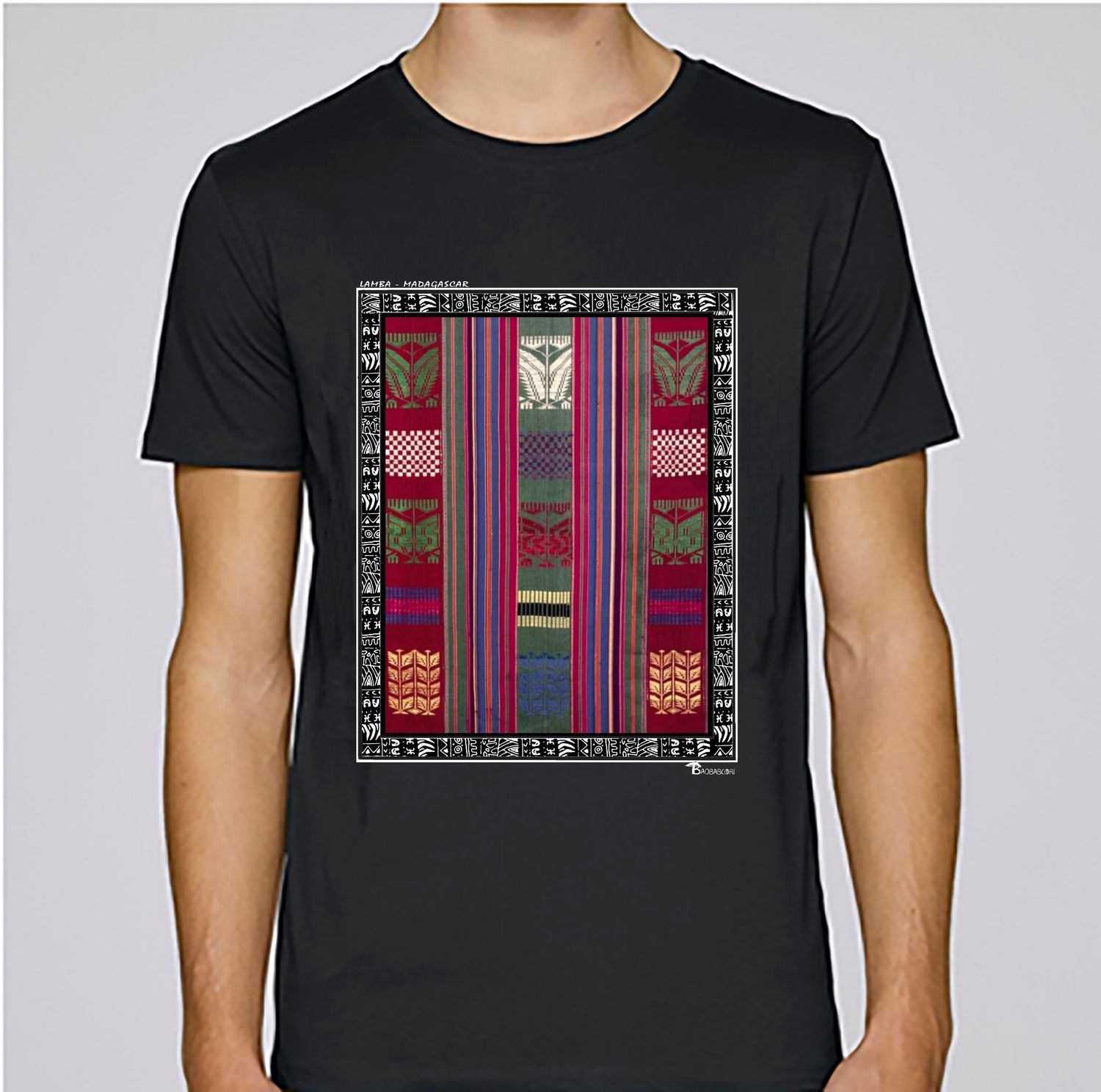 TEE SHIRT TEXTILE LAMBA MADAGASCAR