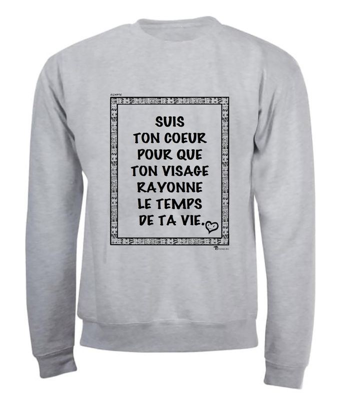 SWEAT PROVERBE ET CITATION EGYPTE COEUR