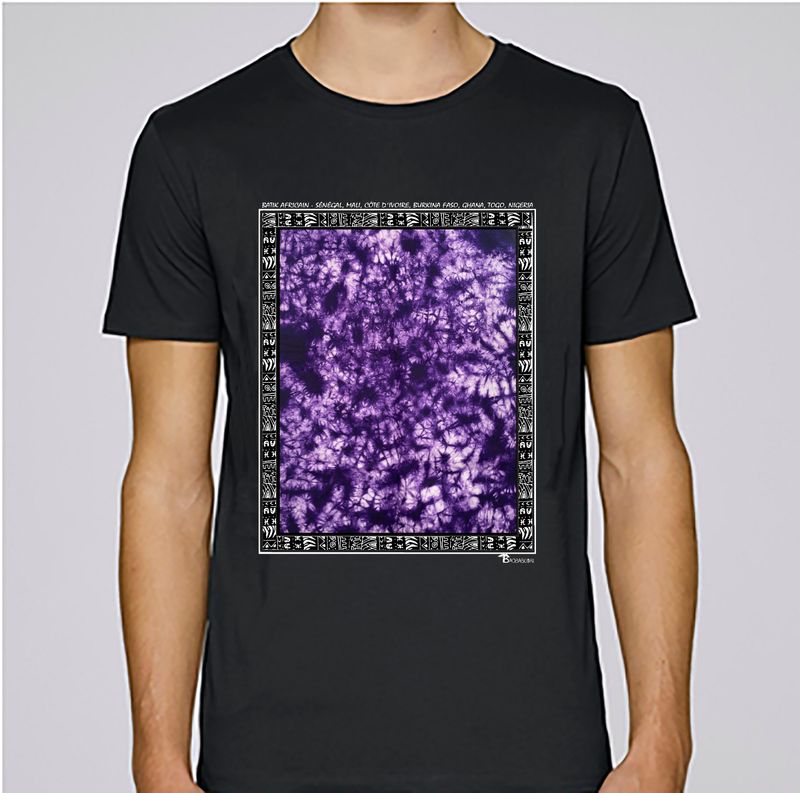 TEE SHIRT TEXTILE BATIK AFRICAIN