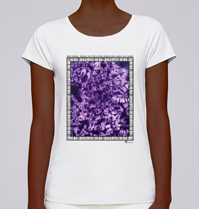 TEE SHIRT TEXTILE BATIK AFRICAIN