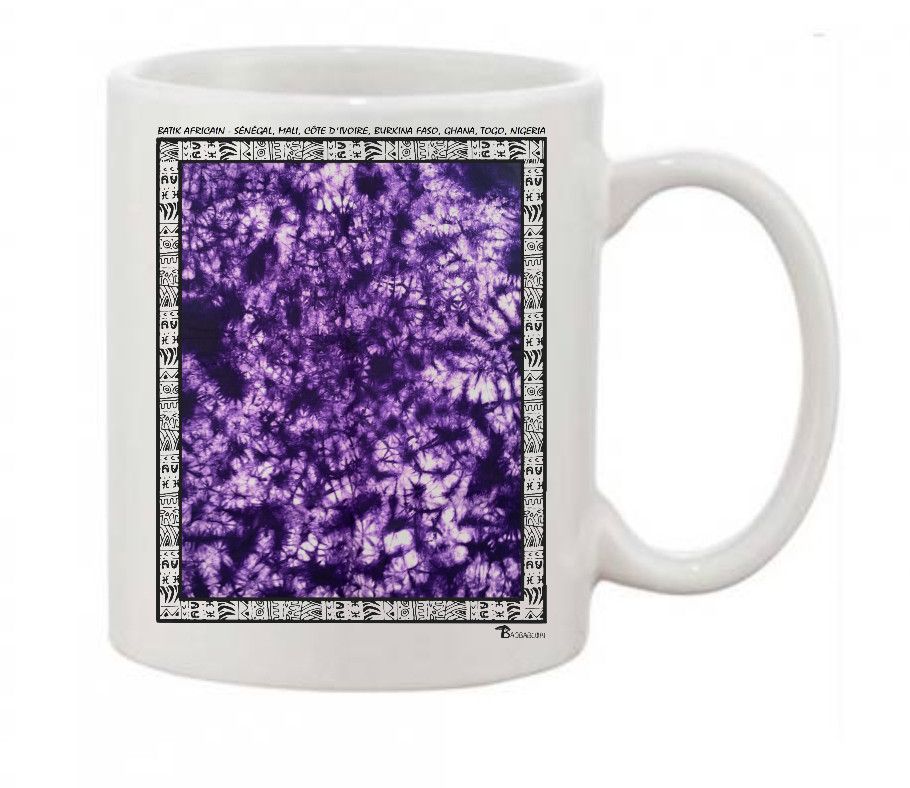 MUG TEXTILE BATIK AFRICAIN