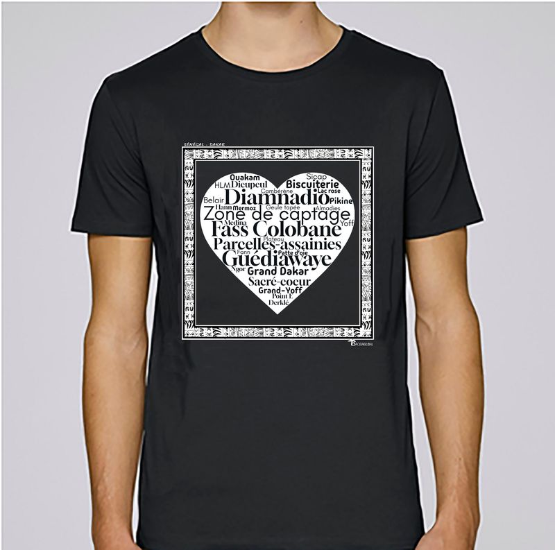 TEE SHIRT CAPITALE DAKAR
