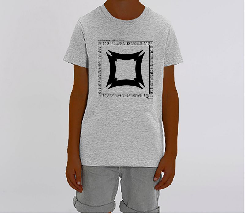 TEE SHIRT SYMBOLE ADINKRA "FIHANKRA "  SÉCURITÉ