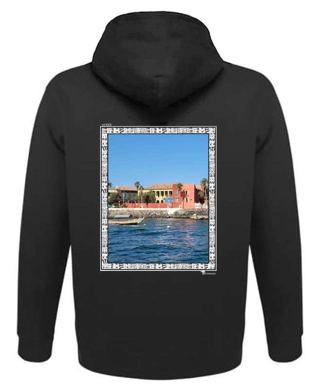 SWEAT A CAPUCHE FREESTYLE ART "GORÉE LA BELLE"