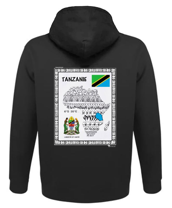 SWEAT A CAPUCHE PAYS TANZANIE