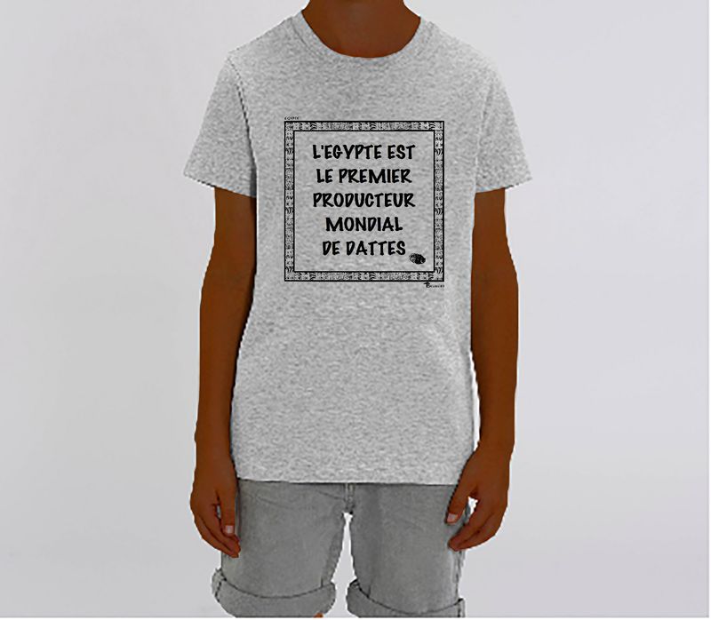 TEE SHIRT ÉCONOMIE ÉGYPTE DATTES