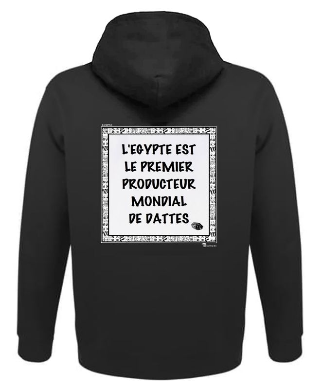 SWEAT A CAPUCHE ÉCONOMIE ÉGYPTE DATTES