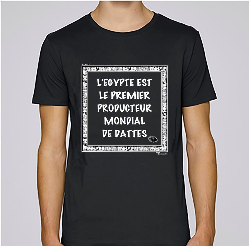 TEE SHIRT ÉCONOMIE ÉGYPTE DATTES
