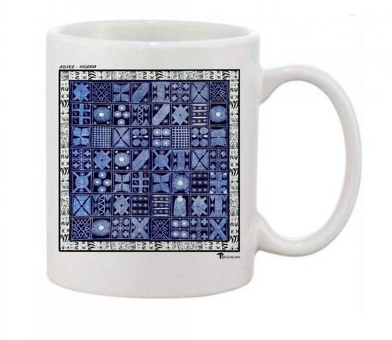 MUG TEXTILE ADIRE NIGERIA