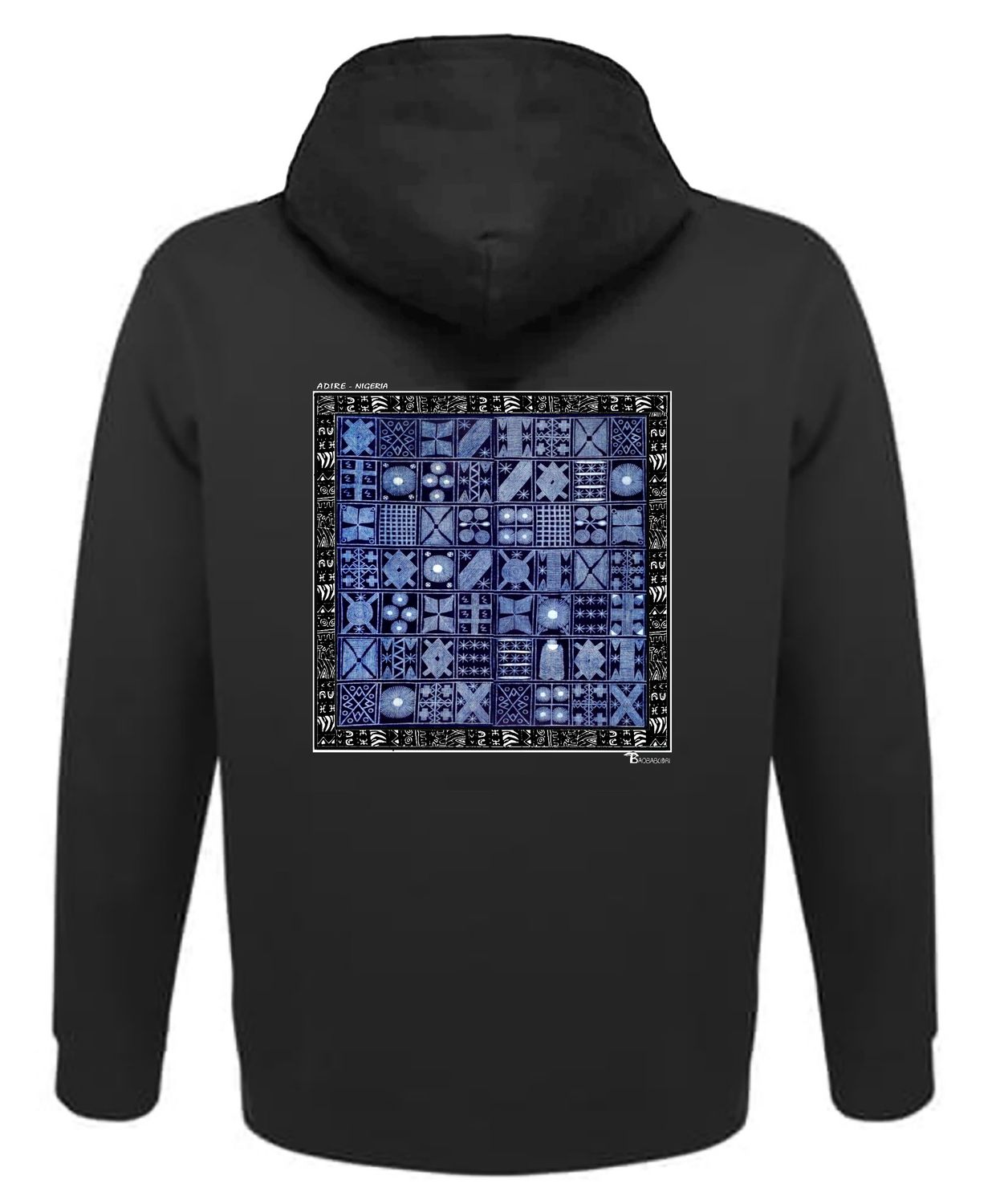 SWEAT A CAPUCHE TEXTILE ADIRE NIGERIA