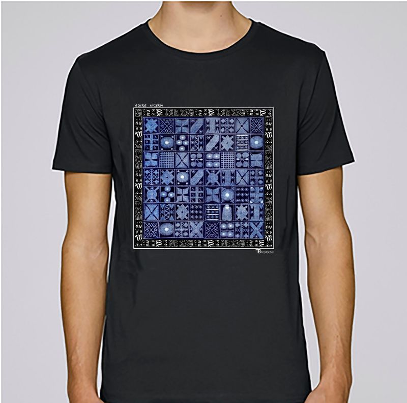 TEE SHIRT TEXTILE ADIRE NIGERIA