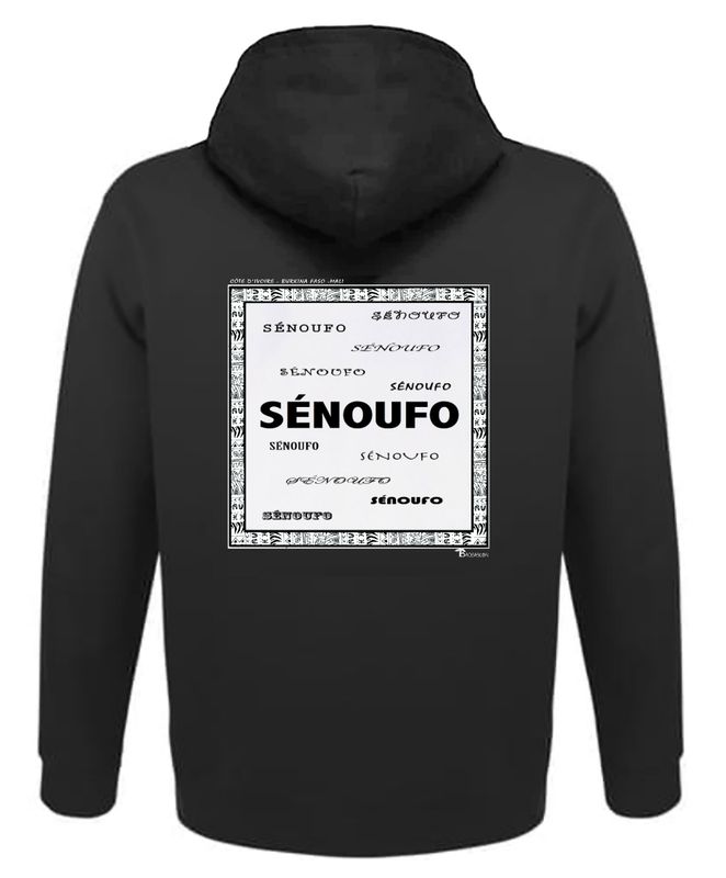 SWEAT A CAPUCHE RACINE SÉNOUFO