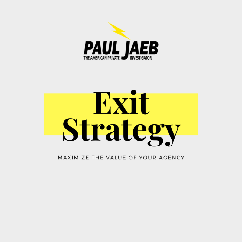 Exit Strategy:  How do I maximize the value of my agency