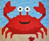 Crab Quilt Pattern - 3 Sizes