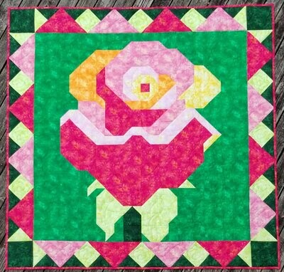 Rose Quilt Pattern - 60