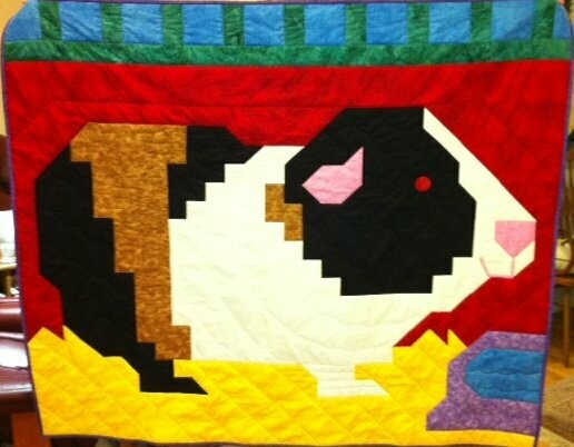 Guinea Pig Quilt Pattern - 3 Sizes - PDF