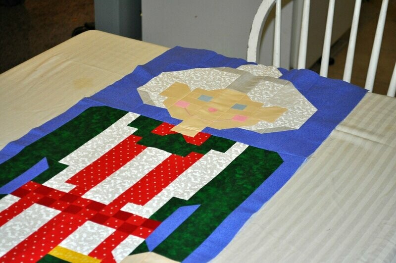 Granny Christmas Table Runner - 20x62 - PDF