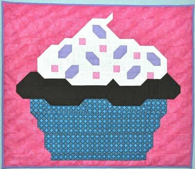 Cupcake Baby Quilt Pattern - 3 Sizes - PDF