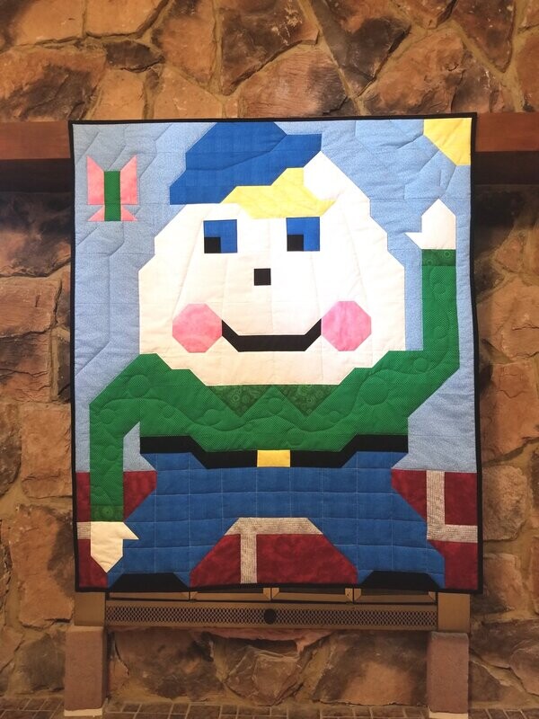 Humpty Dumpty Quilt Pattern - 3 Sizes - PDF